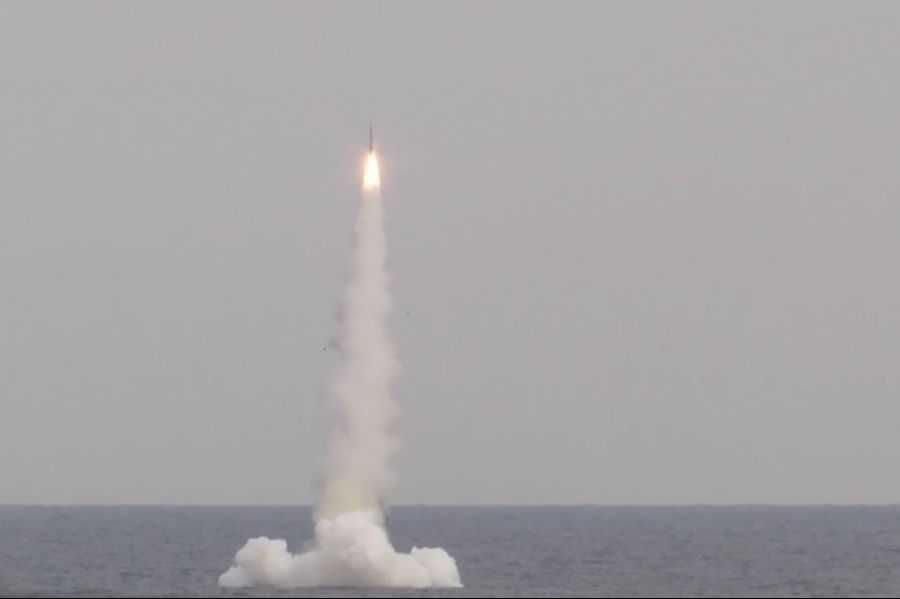 Russia Fires Submarine-Launched Kalibr Cruise Missile