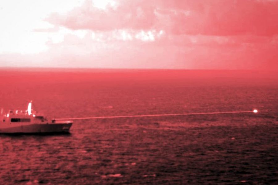 U.S. Navy Conducts Surface-to-Surface Laser Tests