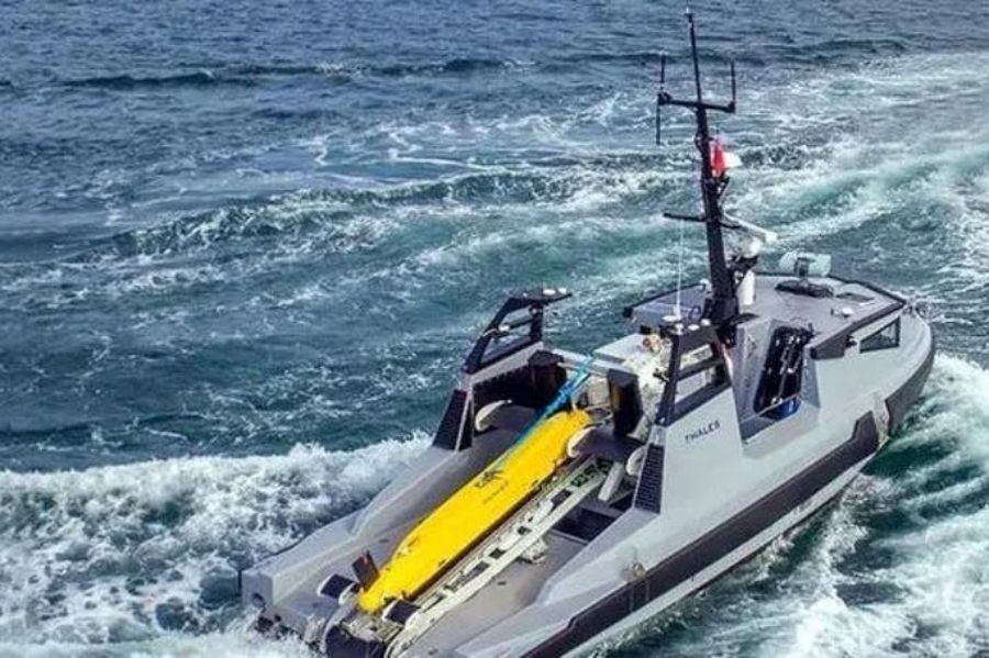 Royal Navy Unveils Unmanned Mine Hunting Surface Vessel