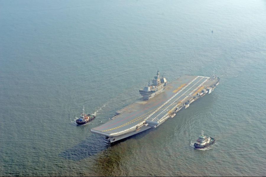 IAC Vikrant is at Next Set of Sea Trials