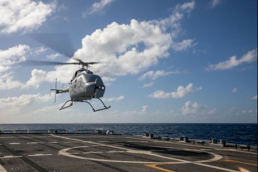 The US Navy Deployed Northrop Grumman's MQ-8C Fire Scout