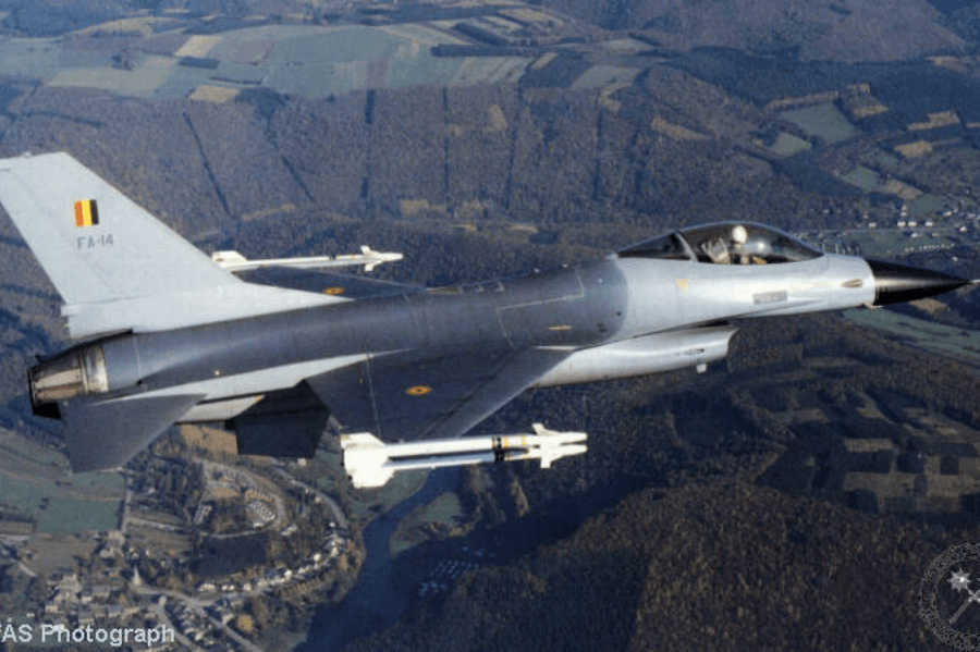 Belgian Air Force Grounds F-16 Fleet