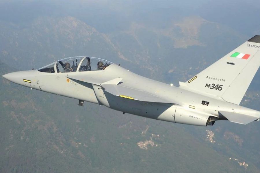 QEAF Receives Three Leonardo M-346 Trainers