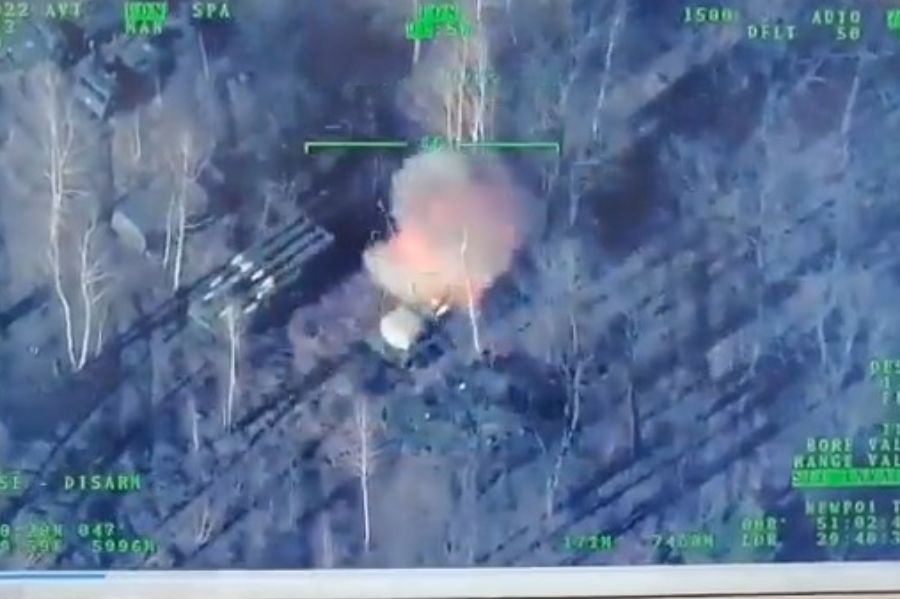 TB2 Destroyed anti-UAV system Buk