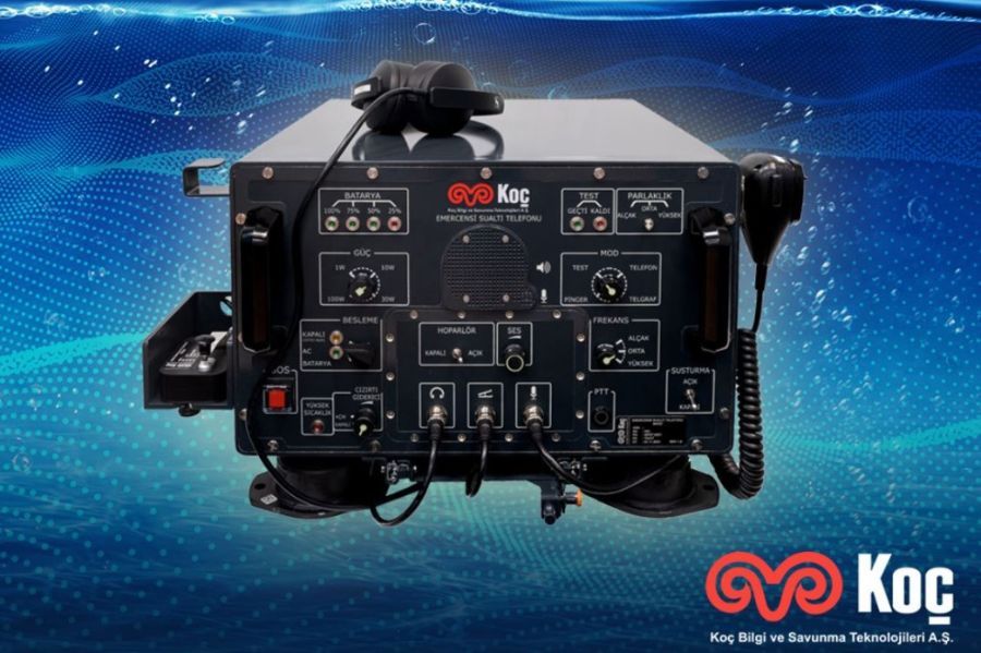 KoçSavunma Develops Emergency Telephone for Submarines