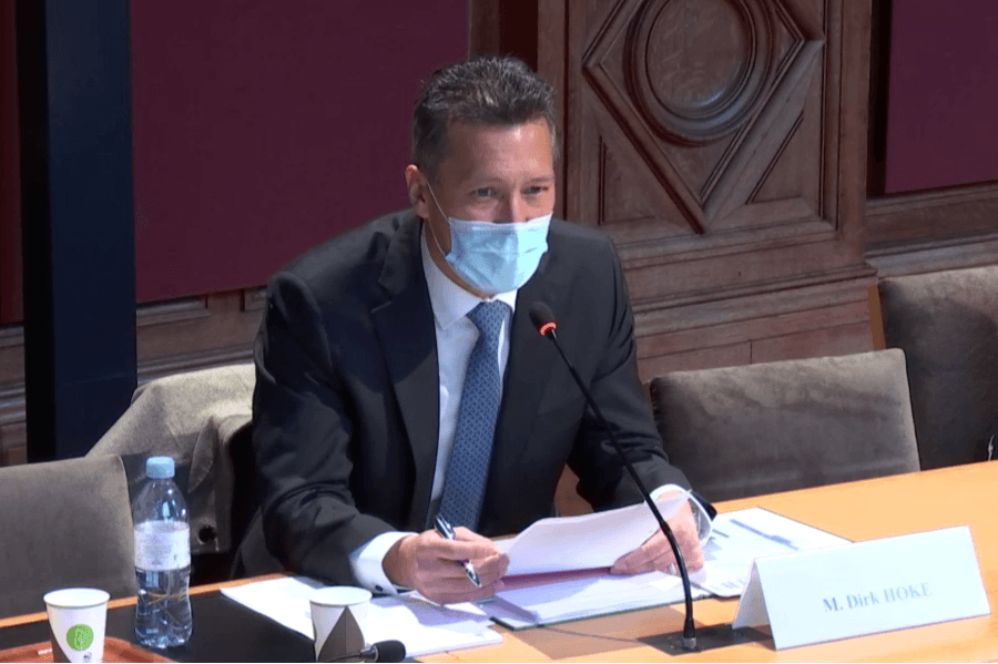 Hoke Defended FCAS at the French Senate