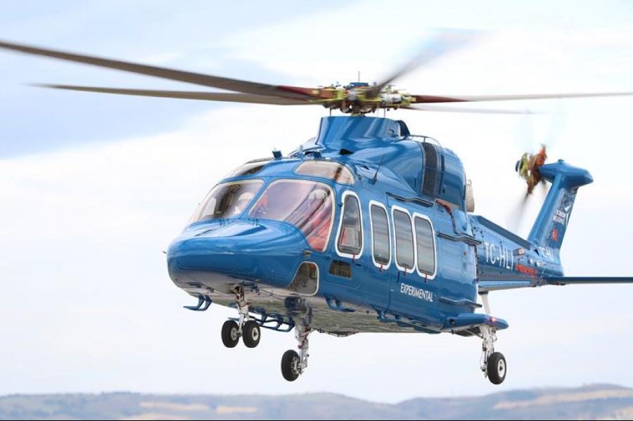 Gökbey will serve as Ambulance Helicopter