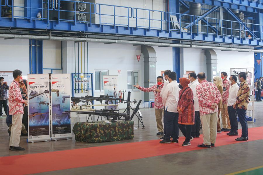 PT Pindad will develop amphibious weapons and ammunition.