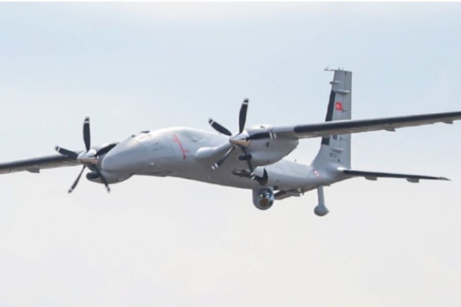 ASELSAN delivered SatCOM to AKINCI Armed UAV