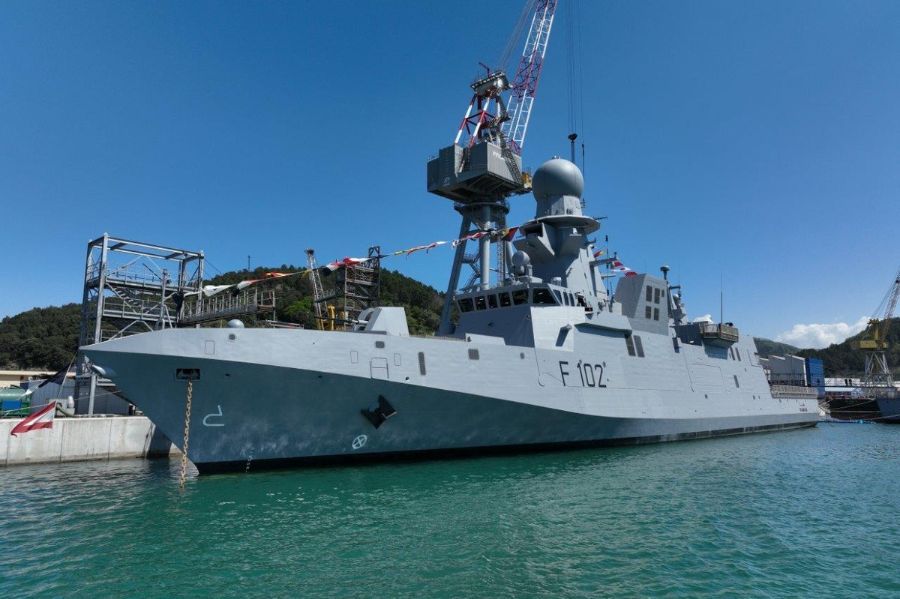 Fincantieri delivered Qatar's second Al Zubarah-class