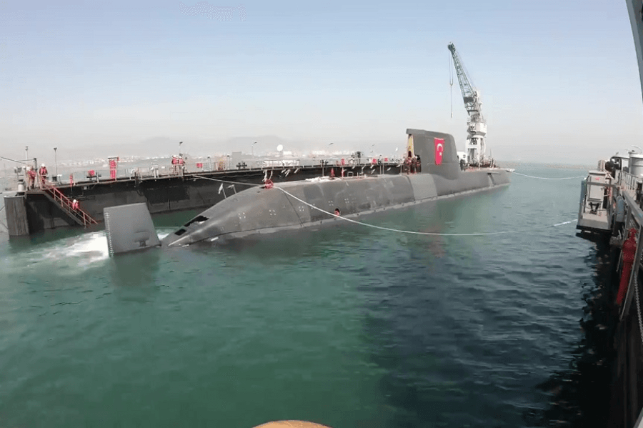 TCG PİRİREİS back to Sea