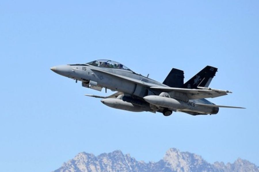 USMC Tests RI&S’s APG-79(V)4 GaN-AESA Radar on F/A-18 Hornet