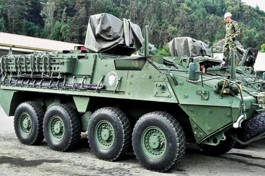 Colombia has agreed to buy 50 8x8 armoured vehicles