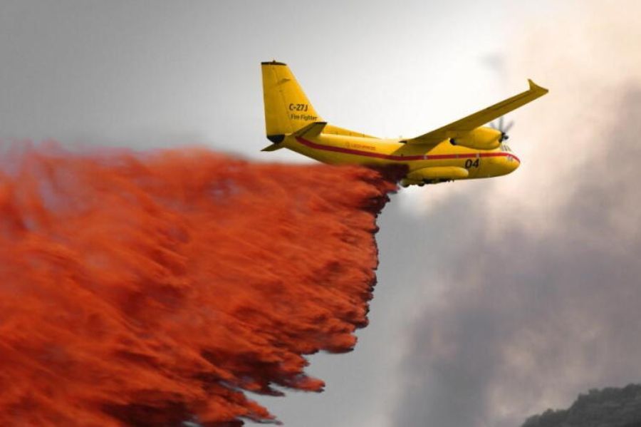 Leonardo unveils C-27J firefighting configuration