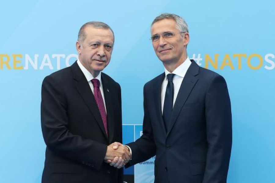 Erdoğan talked to NATO Secretary General Stoltenberg