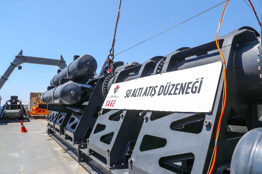 Tubitak Sage implemented submarine missile test bed
