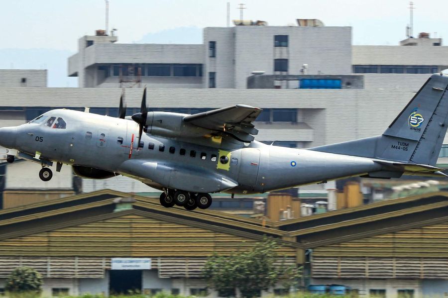 First CN-235 Maritime Surveillance Aircraft for Malaysia