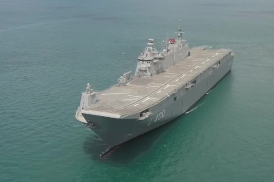 TCG Anadolu Has Started Sea Acceptance Tests