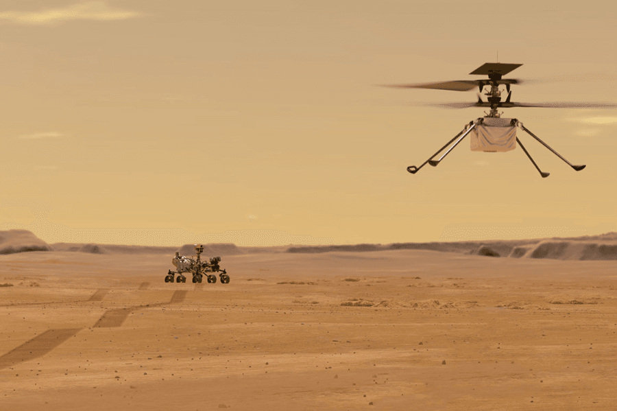 Ingenuity Prepares for Maiden Flight