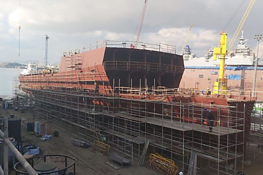 Turkiye Continues the Construction Ukraine’s Ada Corvette