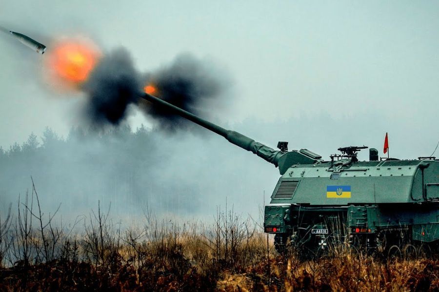 German howitzers in Ukraine are showing signs of wear