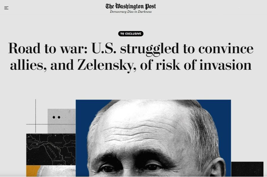 The U.S. Warned Allies about Russian Attack on Ukraine
