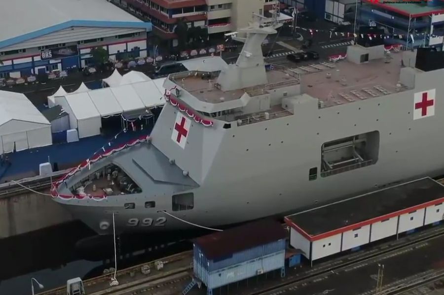 Indonesia launches second Dr Wahidin Sudirohusodo-class ship