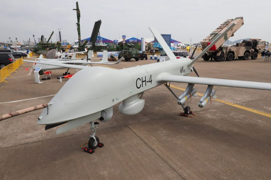 China tests an Upgraded Version of CH-4 with a New Engine