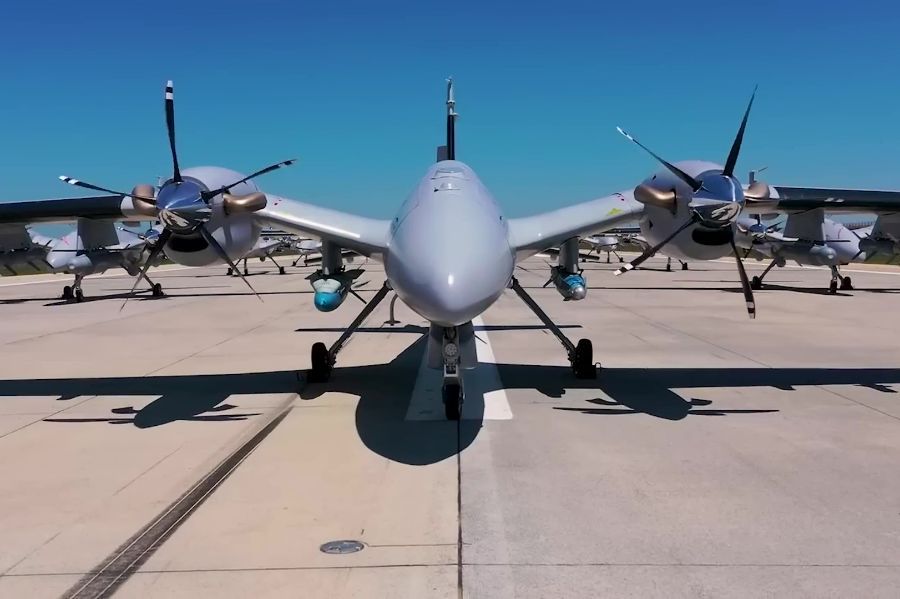 Turkish Air Force gets Three AKINCI B UCAVs into Inventory