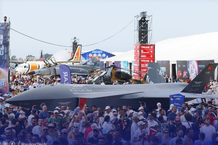 Baykar Exhibited KIZILELMA Fighter UAV at TEKNOFEST KARADENIZ