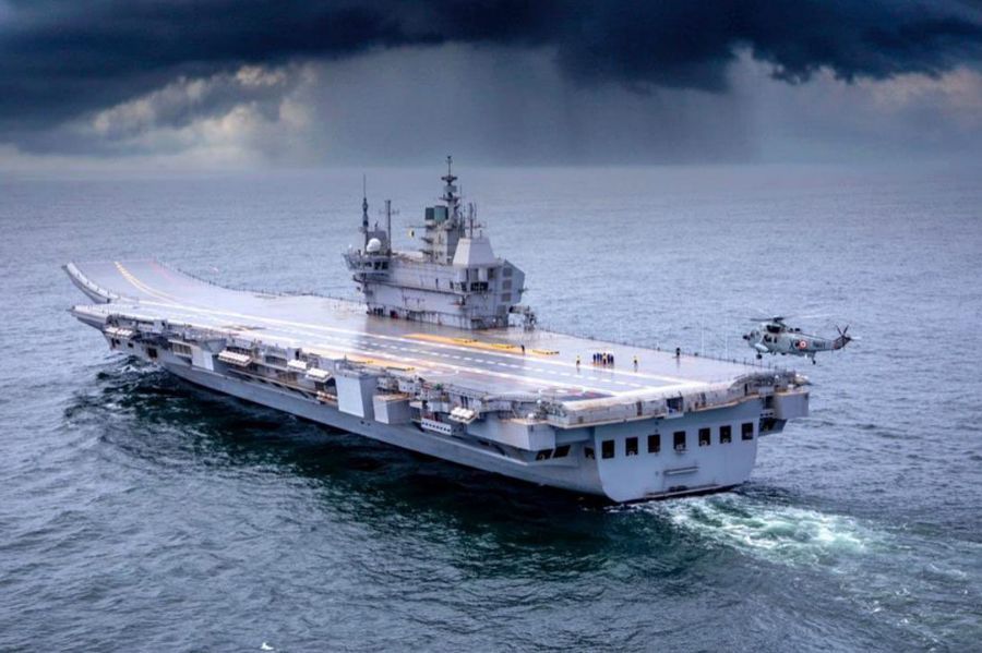 India Commissions Indigenous Aircraft Carrier IKS Vikrant