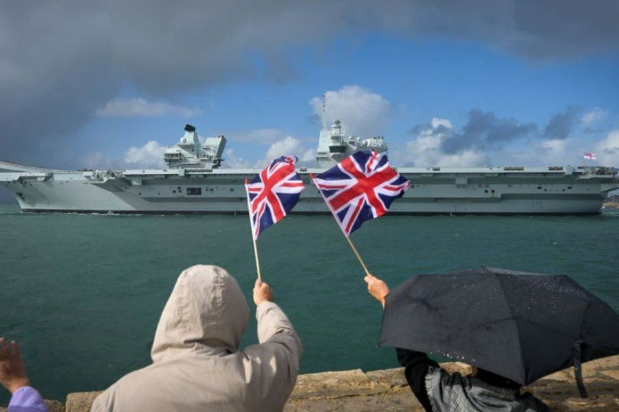 HMS Queen Elizabeth to replace Sister Ship for navy drill
