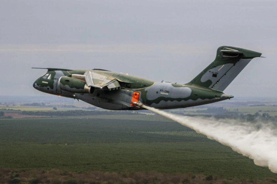 Embraer has completed MAFFS II flight tests for the C-390