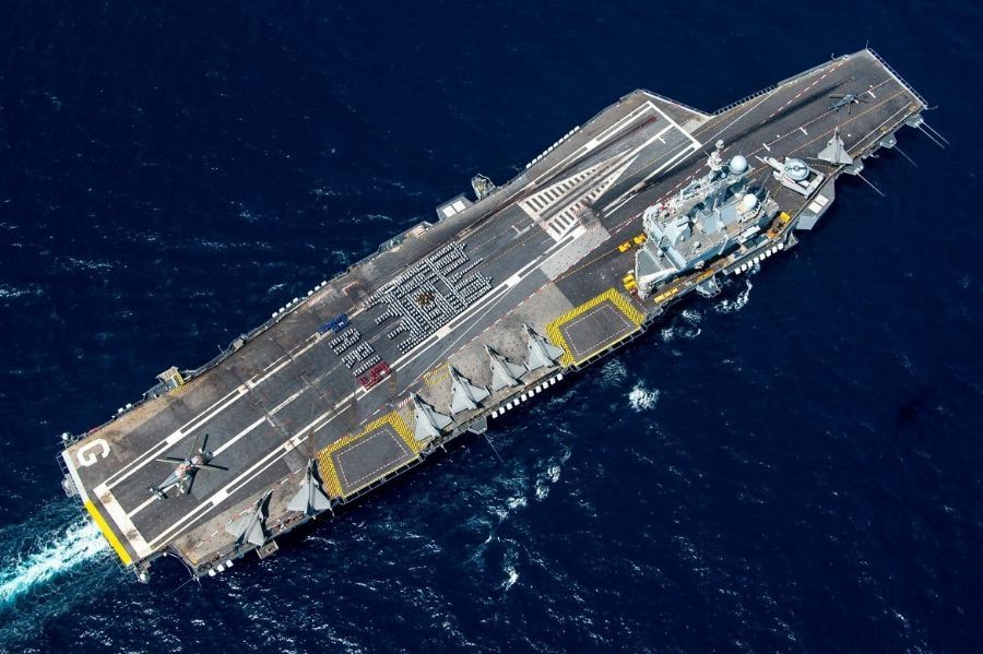 Charles de Gaulle Back on Sea Trials