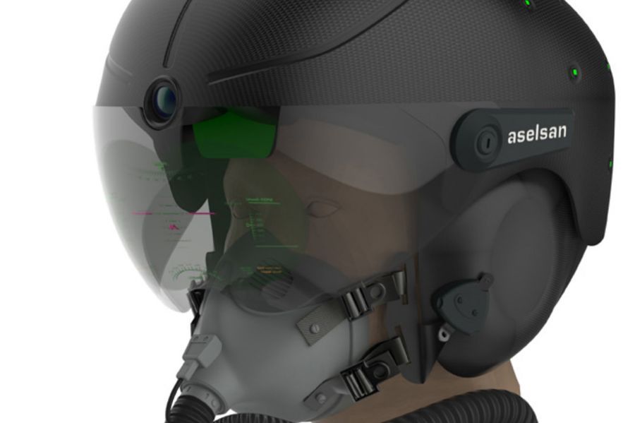 ASELSAN Developed Helmet Integrated Control System for TF
