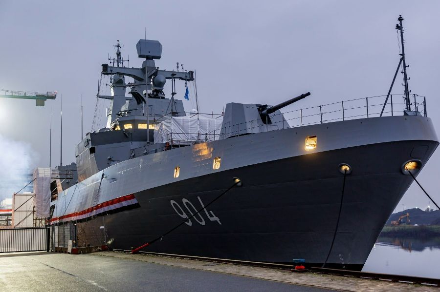 Egypt Took its first MEKO A-200 Frigate