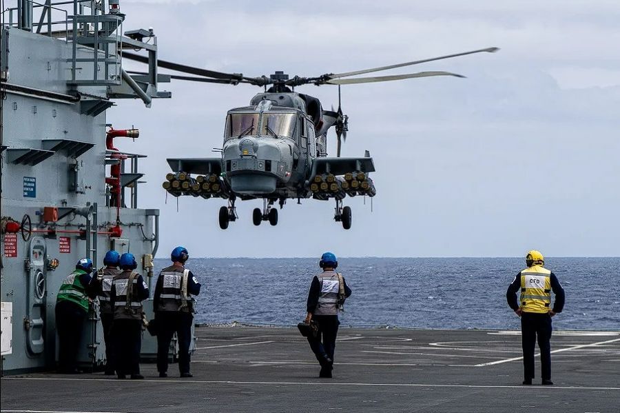 Royal Navy Wildcat Completed SHOL Trials