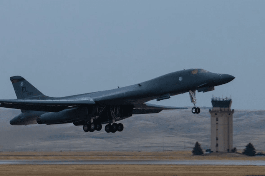 U.S. Bombers Conduct Aegean Sea Mission