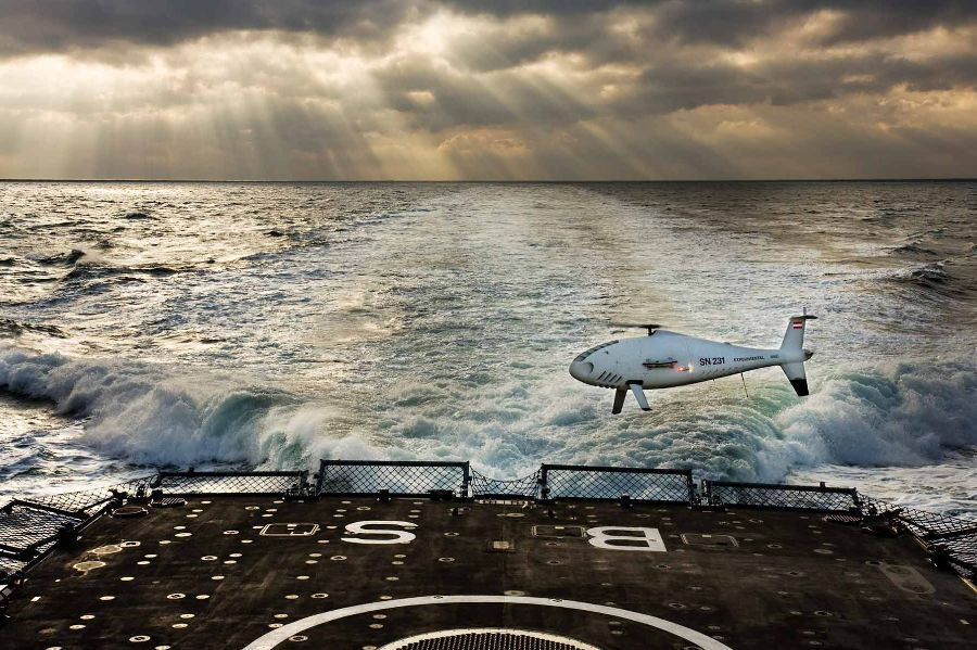 Camcopter S-100 to Detect Submarines