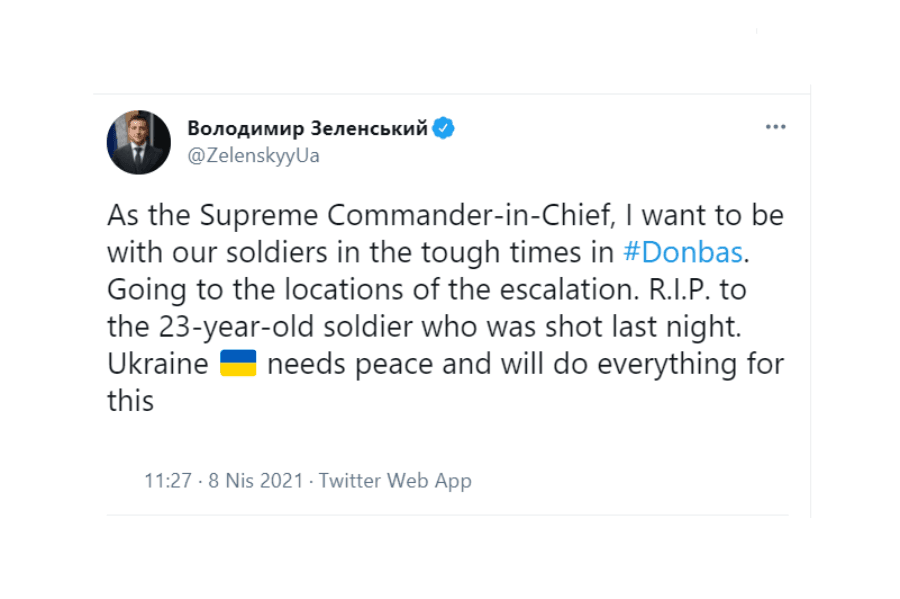 Ukraine’s President Zelenskiy Visits Donbas