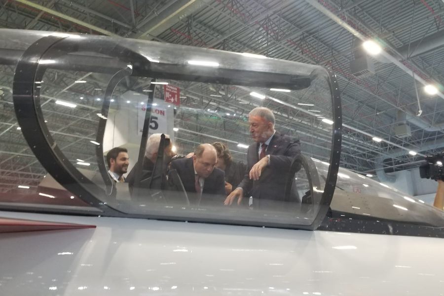 British Defence Minister Ben Wallace at SAHA Expo