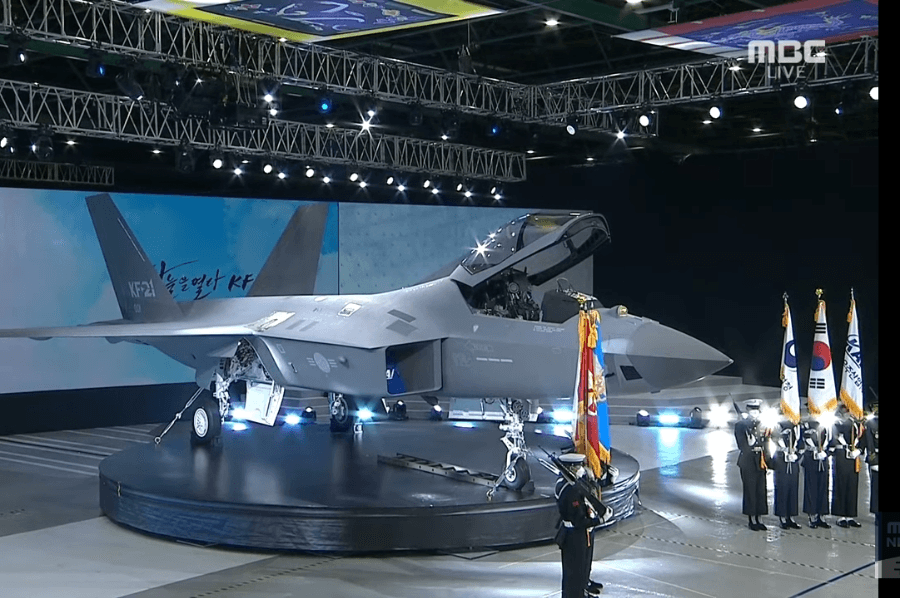 Republic of Korea unveiled its fighter jet KF-21 Boramae