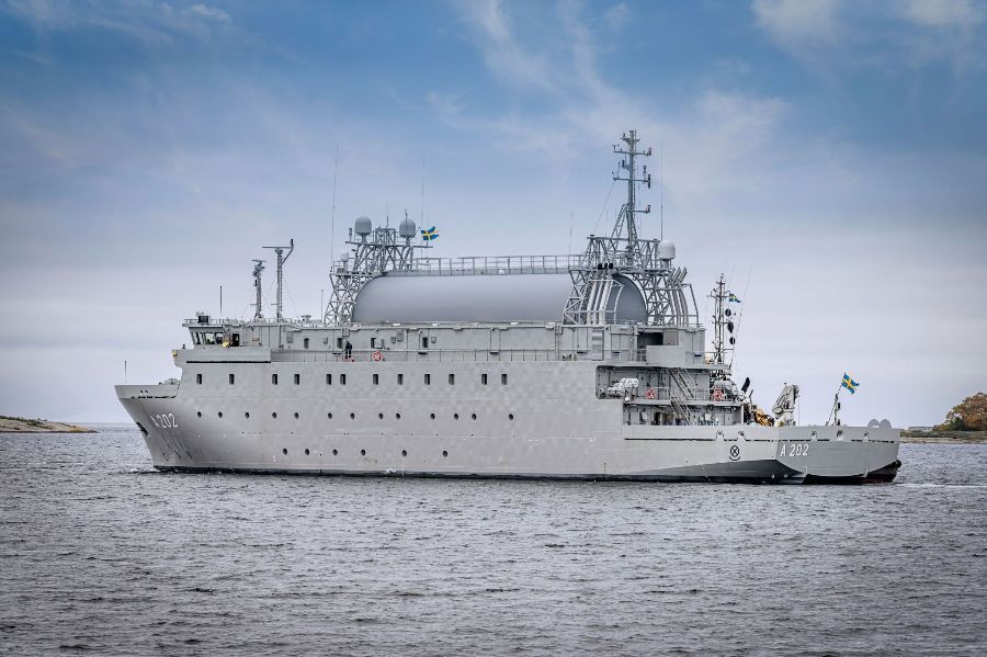 Sweden’s SIGINT Ship Artemis Begins Her Sea Trials