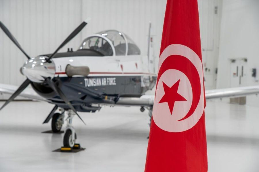 Tunisian Air Force Takes Delivery of First T-6c Texan II