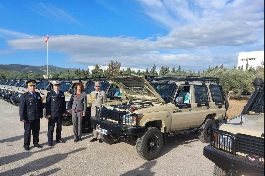 France Hands Over Armoured Vehicles to Tunisia