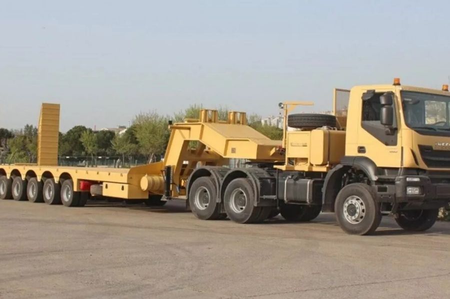 Katmerciler Exports Tank-Carrying Trailer