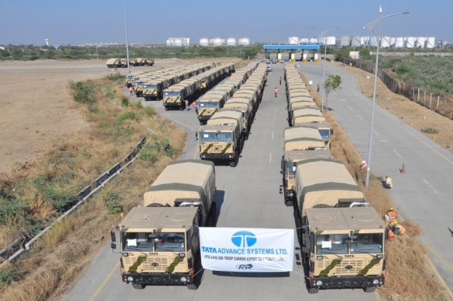 Moroccan Army Receives TATA Trucks