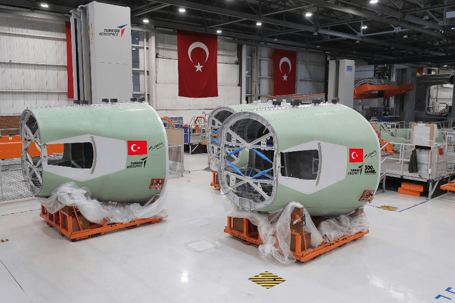 Tusaş Delivered 300th Barrel For Airbus A320 Section 19