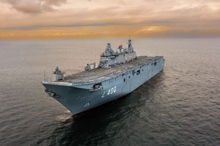 TCG ANADOLU L400 Commissioned