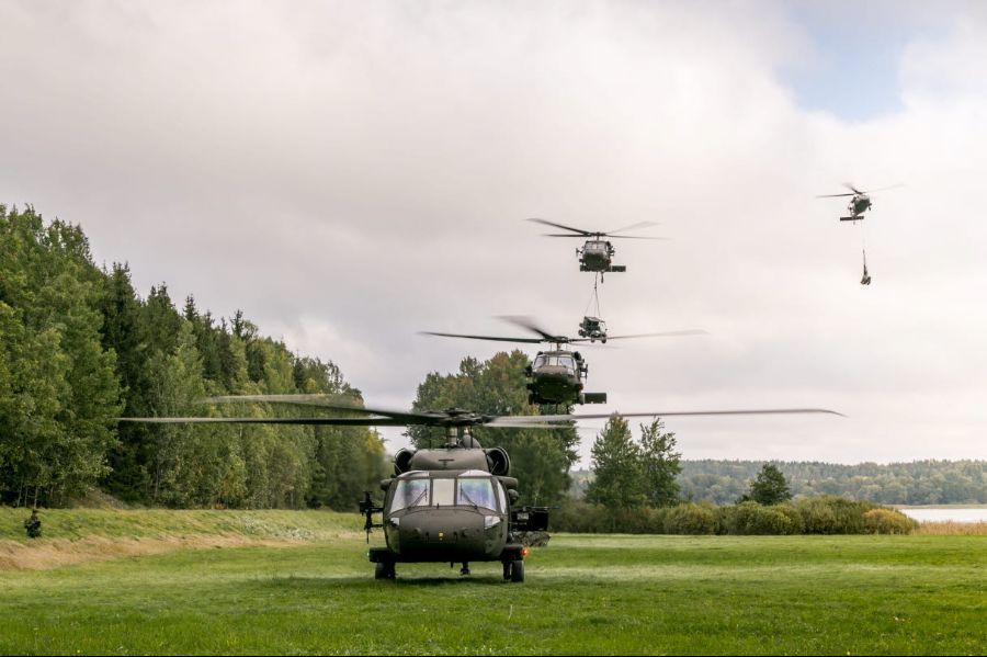 Sweden Holds Military Exercise: Aurora-23